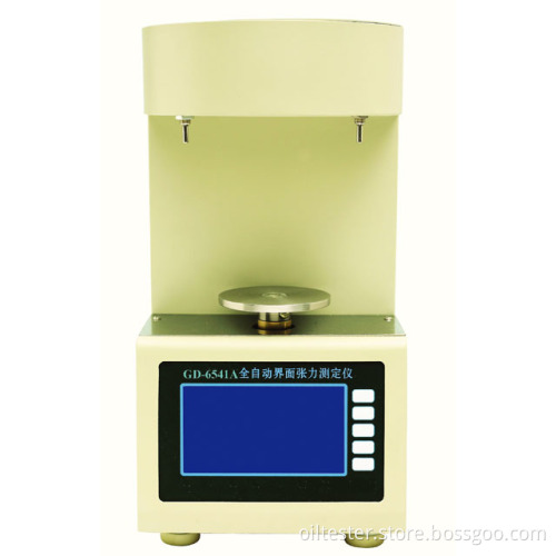 Automatic Oil and Water Analyzer Surface Tensiometer for Water and Oil